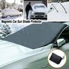 Солнцезащитный козырек, лобовое стекло автомобиля, козырек от солнца и снега, водостойкая защита, автомобильный магнитный чехол, чехол на переднее лобовое стекло автомобиля