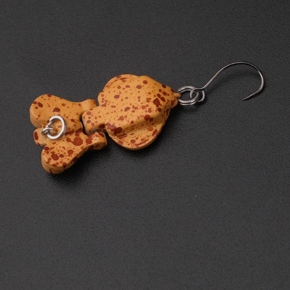 1Pcs 2g 2.9cm Hard Squid Bait Metal alloy Sea Fishing Tackle Universal Artificial Bait  Outdoors