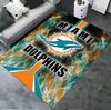 Miami Dolphins Carpet Rug For Living Room Bedroom Home Sofa Decorationkids Play Nonslip Floor Mat