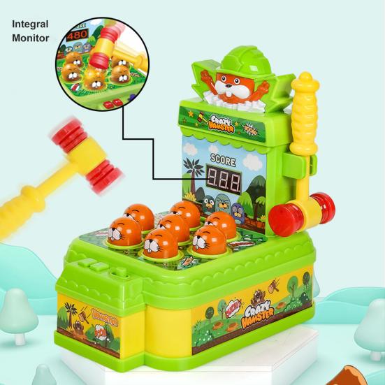 Универсальная забавная 3 режима музыкальная игрушка-колотка игра с кротом для раннего развития ежедневные развлечения