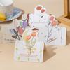 10Pcs Invitation Greeting Cards Happy Birthday Diy Decoration Message Card Blank Folding Card