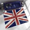 Ковер для гостиной 200x300 UNION JACK PATCHWORK 1A2T Синий, ручная работа из шерсти, идеально подходит для Столовой.
