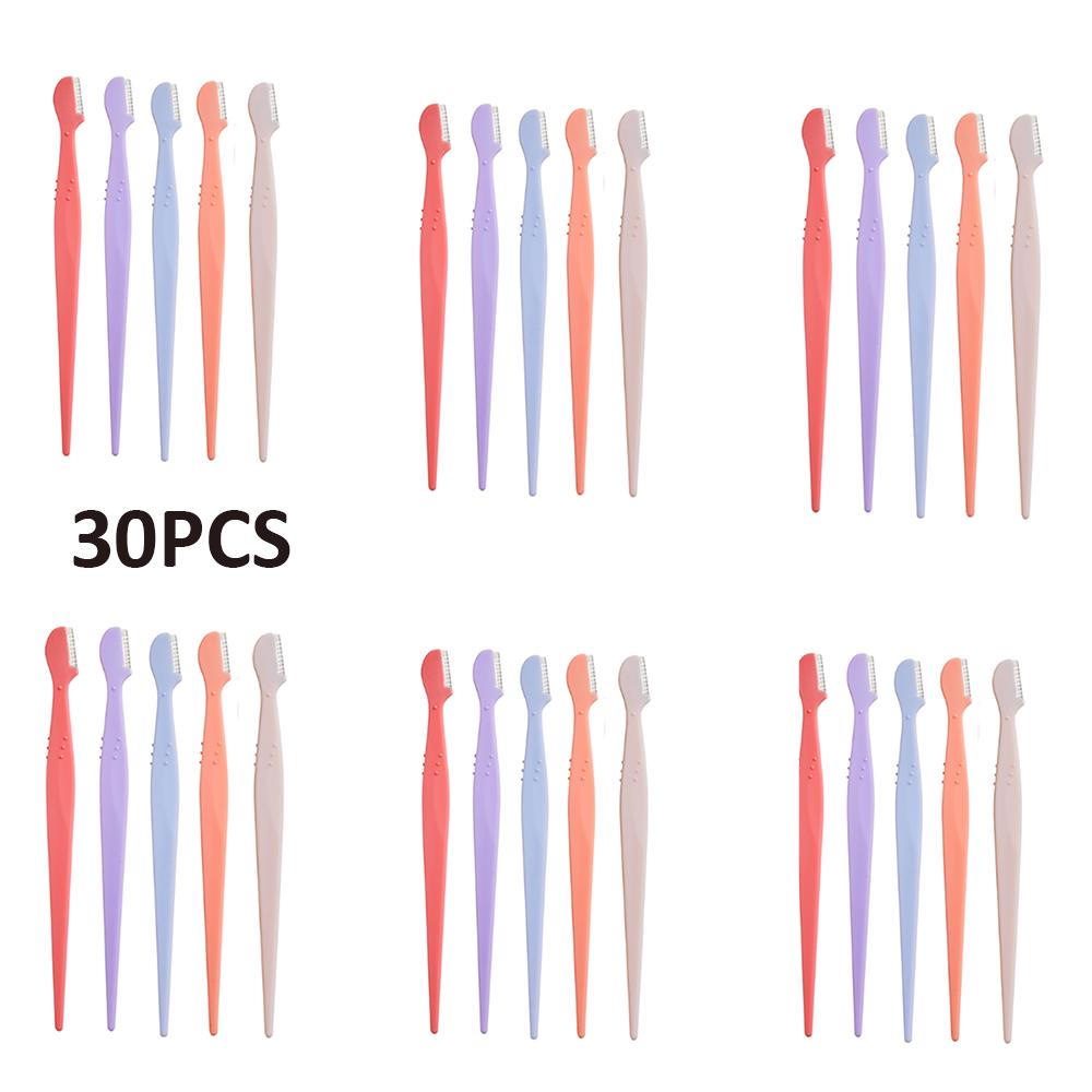 5/10/15/20Pcs Eyebrow Shaping Razor Facial Hair Remover Tool Eye Brow Epilation Hair for Beginner-Friendly Eyebrow Grooming Kit