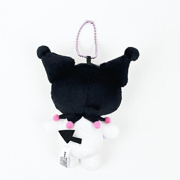 Sanrio Mascot Collection Kuromi Heart Plush Toy Heisei Retro (PWD)