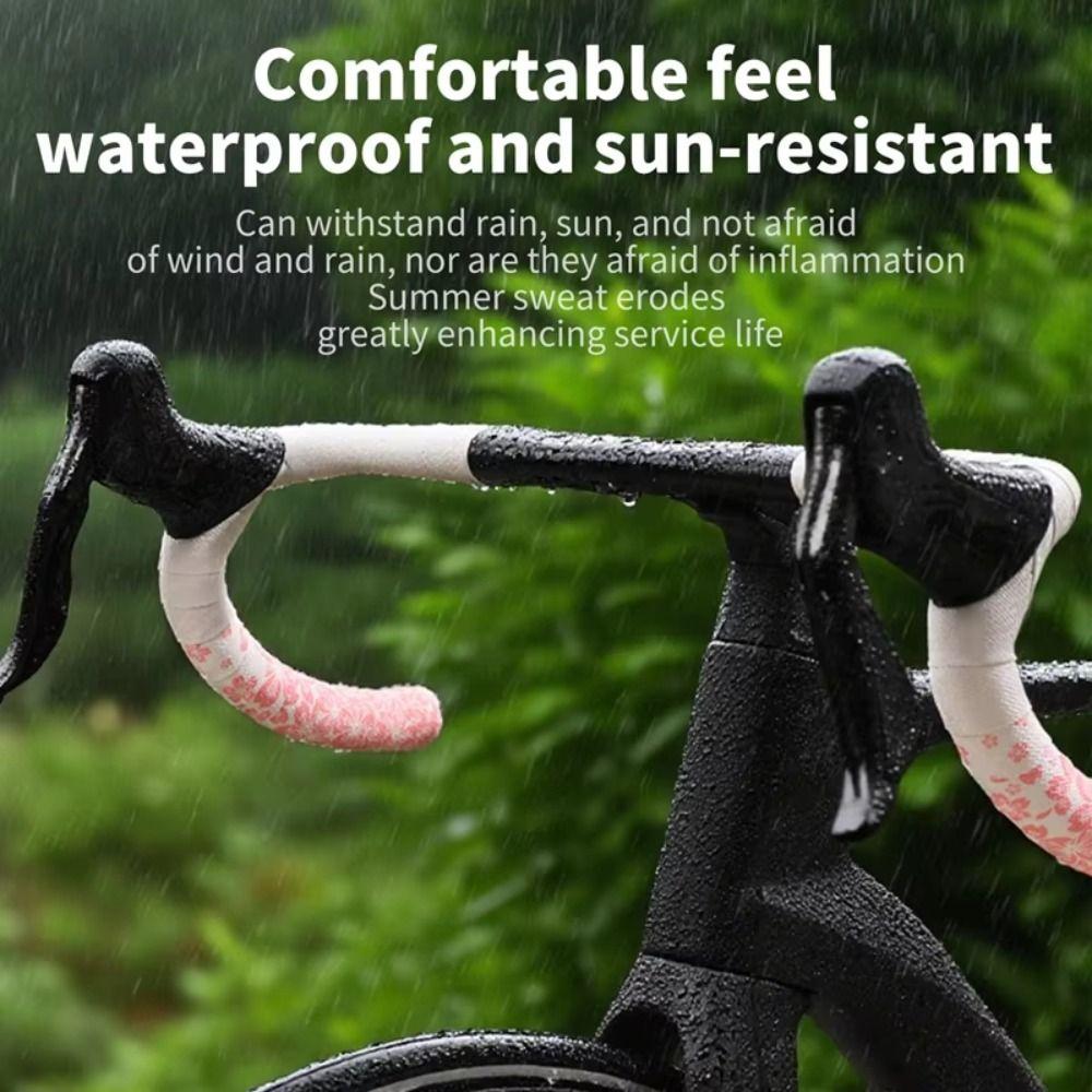 Sweat Absorbing Cycling Bar Wrap Shock-absorbing Bicycle Handlebar Belt Outdoor Sports