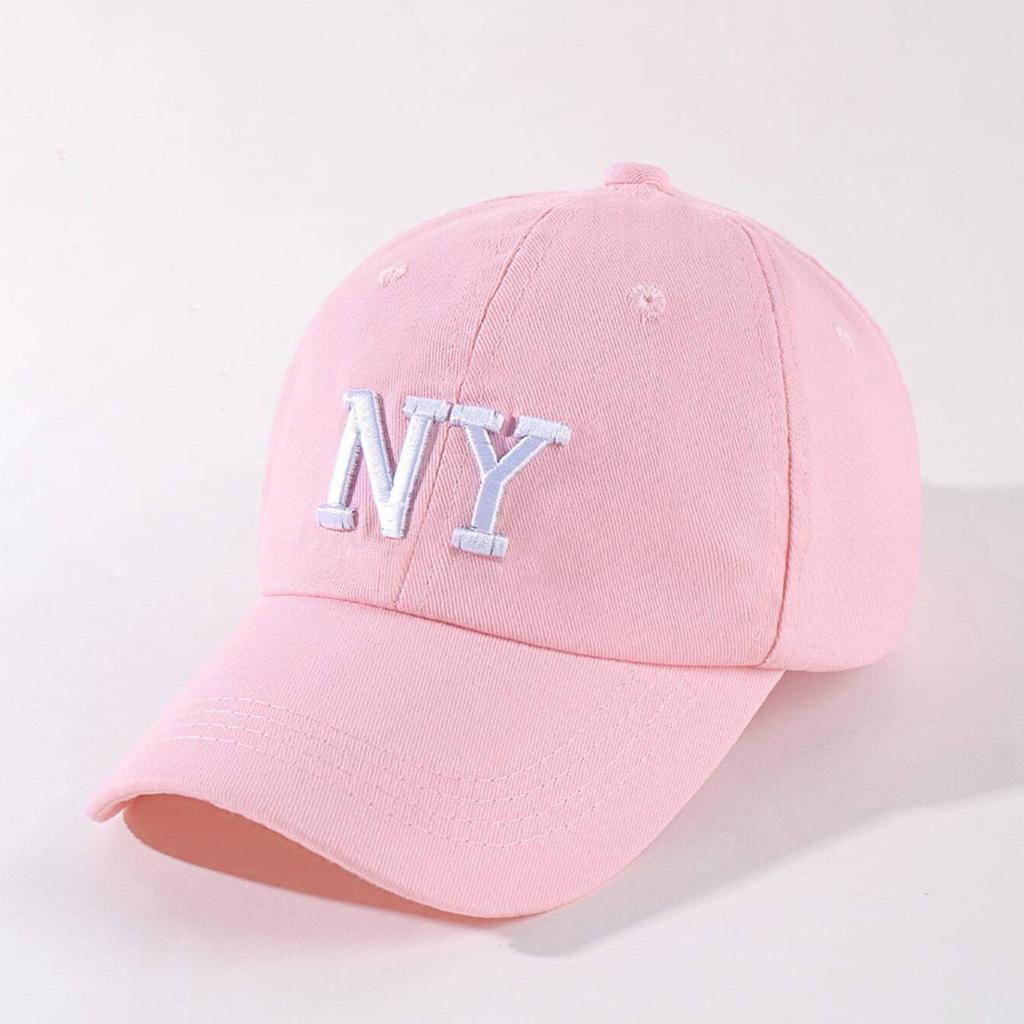 2025 New Versatile 3D Embroidered NY Custom Baseball Hat for Men and Women Outdoor Sunscreen Soft Top Duck Tongue Hat