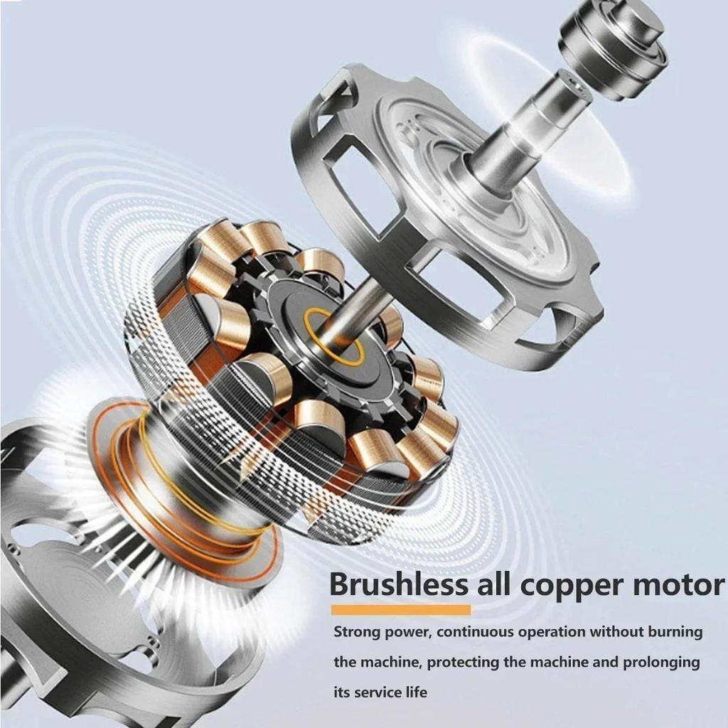 8-дюймовая портативная пила для деревообработки, режущий электроинструмент, бесщеточная электрическая цепная пила, аккумуляторная ручная пила для обрезки