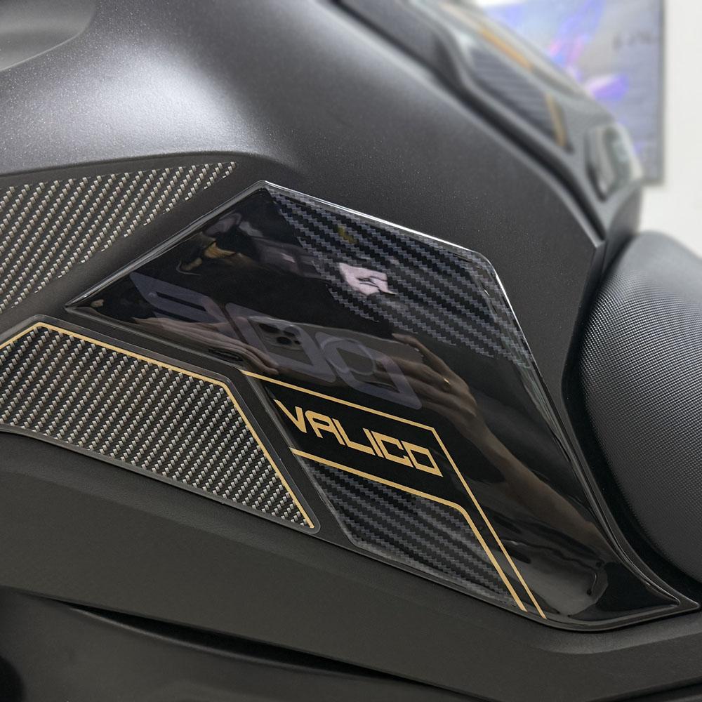 For Voge Valico 900DSX 900 DSX 2024 2025 Tank Pad Motorcycle 3D Resin Protective Sticker Accessories Tank Pad Kit Stickers