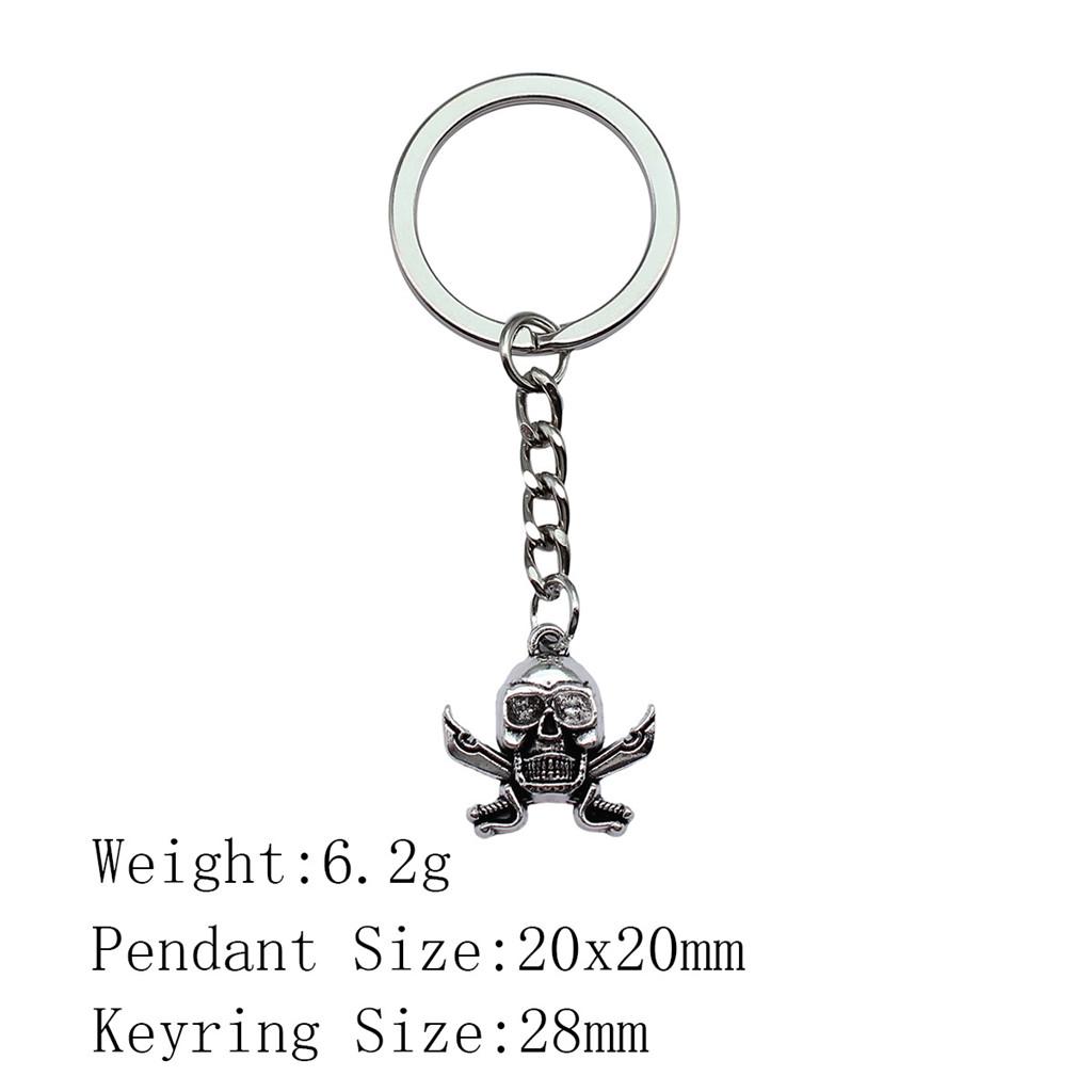 Подарки на день рождения брелок череп орел брелок украшения для дома автомобиль брелок