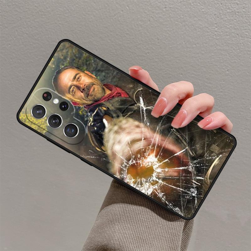 Negan Walking Dead Phone Case For Samsung Galaxy S25 S23 S30 S21 S20 FE S24 S22 Ultra Note 10 20 Plus Silicone Cover lite