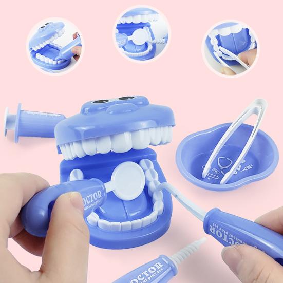 9Pcs/Set Kids Educational Dental Scene Toys Дошкольное обучение Чистка игры