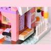 Romantic Fairy Tale Building Blocks Model Coffee House and Fantasy Candy House Creatively Assemble Puzzle Toy Gifts for Girls