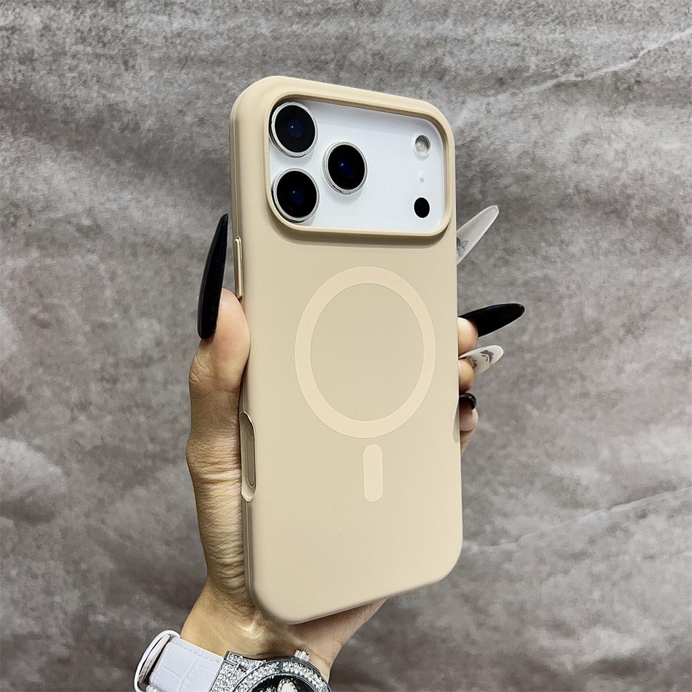 Официальный Оригинальный Силиконовый Магнитный Чехол Magsafe Для iPhone 17 Air 16 15 14 13 12 11 17 Pro Max Обязательные Чехлы