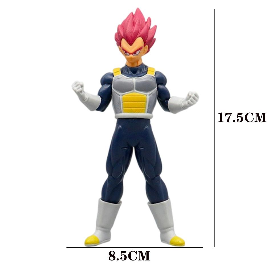 Фигурка Аниме Dragon Ball Z Супер Сайян Модель GK Розовый Гоку Фигурка Действия Фигурки Готенкса и Гохана из DBZ Статуя Веджеты Коллекция Высококачественная Игрушка Figma