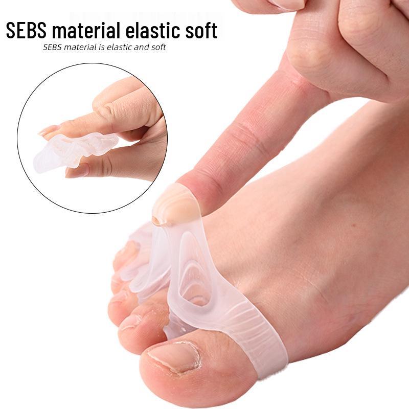 Adjustable Silicone Toe Corrector for Overlapping Valgus