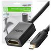 Ugreen Cable Cord Adapter Hdmi-Micro Hdmi 19Pin 20Cm Black