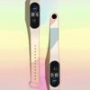 Ремешок Morandi для Xiaomi Mi Band 6 5 4 3, силиконовый браслет, браслет для Amazfit Xiaomi Mi Band 6 5, цветной ремешок для MIBAND 3 4 5 6, браслет на запястье