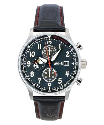 Hawker Hurricane Classic Chronograph Limited Edition Ace Черный циферблат Кварцевые AV-4132-01 Мужские часы