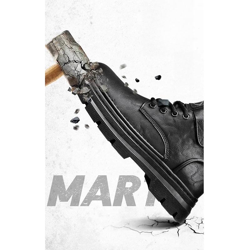 Мужские ботинки Прочные зимние ботинки Удобные нескользящие ковбойские ботинки для пожилых людей Мужские повседневные уличные кроссовки