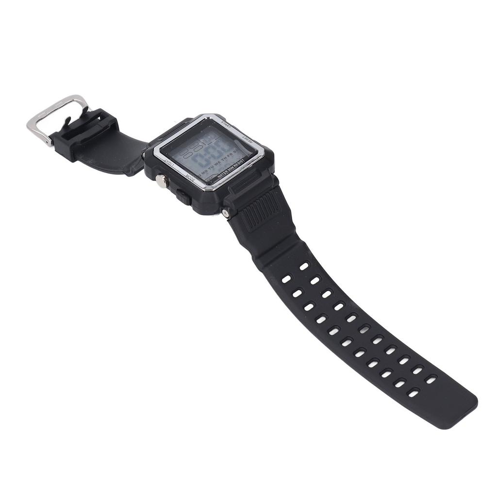 Мужские цифровые часы 50M Водонепроницаемые светодиодная подсветка Секундомер Будильник Календарь Ударопрочные Серфинг