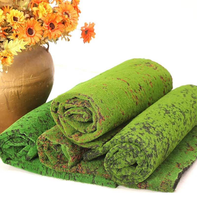 Искусственный газон Мох Луг Синтетическая Имитация Травы Ковер Симуляция Мха Стена Газоны Декор Садовое Украшение Наружное Украшение