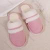 Fashion Women Winter Warm Ful Slippers Women Slippers Couple Home Slippers Indoor Plush Size Casual House Flat Bottom Slides Shoes
