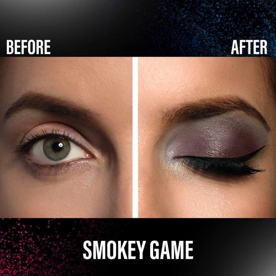 FACESCANADA 4 az 1-ben négyszemhéjfesték paletta - Smokey Game 07, 4.8G | Shimmer & Matte Shades | E vitaminnal dúsított | Vegán