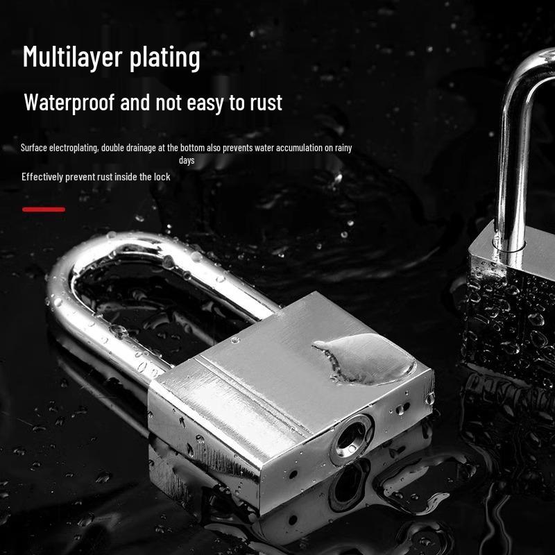 Универсальный противоугонный водонепроницаемый устойчивый к ржавчине навесной замок - Инструмент для взлома, устойчивый к взлому, для ворот и общежитий
