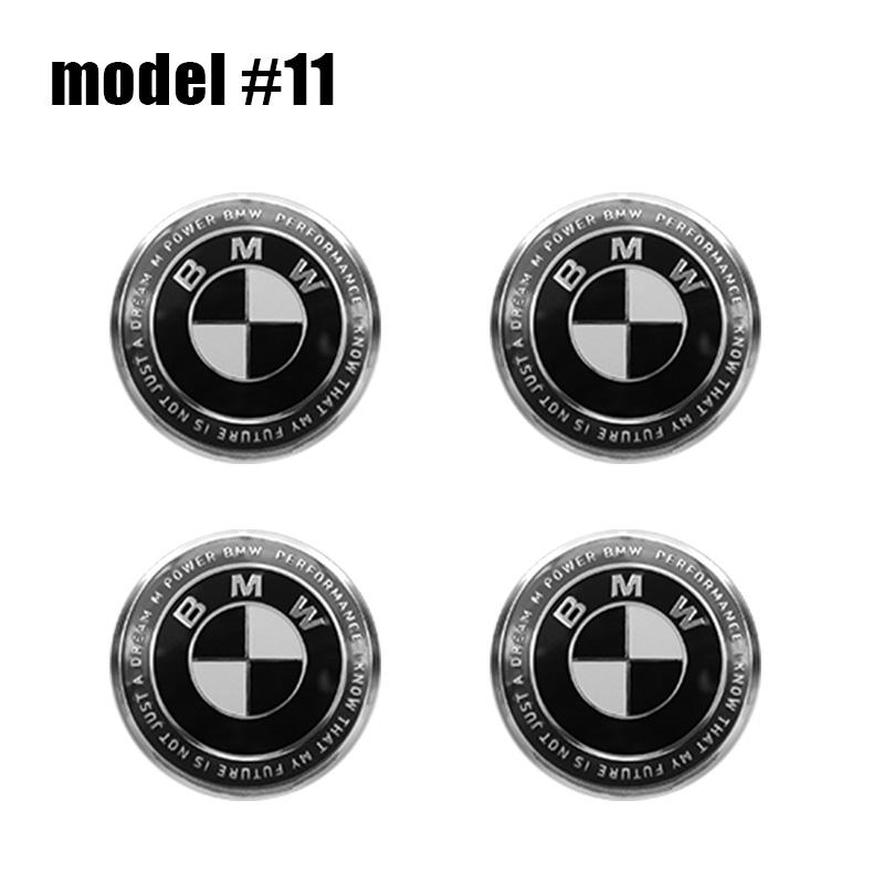 4Pc 56mm+60mm Car Logo Wheel Center Cap Emblem For BMW M Performance E46 E90 E60 F10 E39 F30 E36 F20 E87 E90 E70 Hub Cover Badge