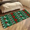 Christmas Theme Soft Carpet, Living Room Bedroom Home Decor Carpet Garden Lawn Carpet Kitchen Kids Bedroom Mat New Year Present