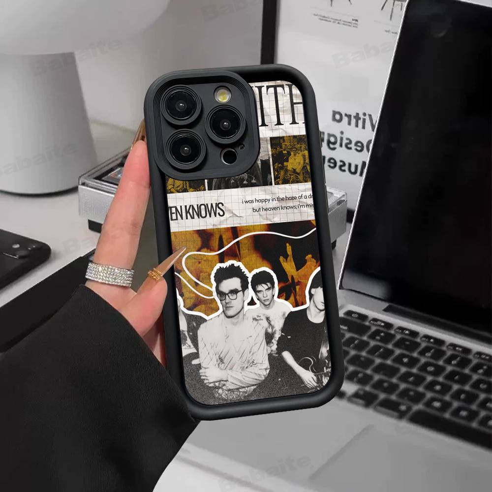 Чехол для телефона The S-Smiths Силиконовый Мягкий Чехол Для IPhone 17 16 14 13 12 11 15 Pro Max Plus Air Cover