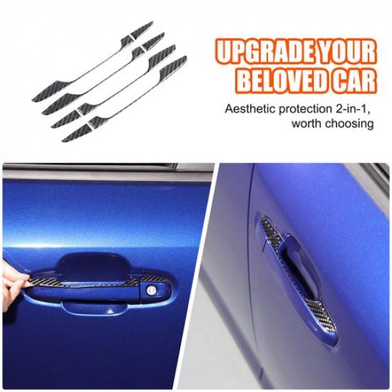 Накладка на ручку наружной двери из углеродного волокна для Subaru Crosstrek 2024+