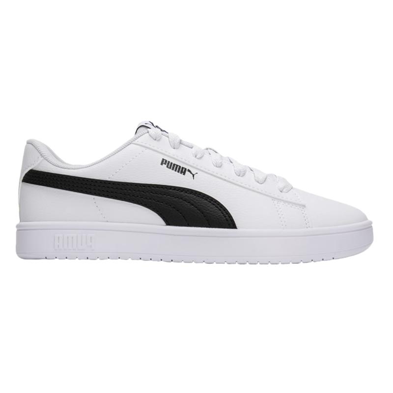 New PUMA Rickie Classic Abrasion Resistant Low Top Skateboard Shoes Unisex White Black 394251-16