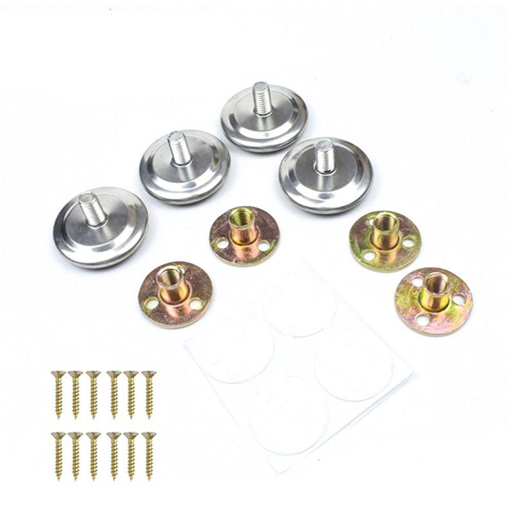 4pcs Adjustable Furniture Support Leg Screw-in Base Leveling Feet New Adjustable Feet Table Chair