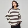 Women's French Style Striped Knitted Sweater