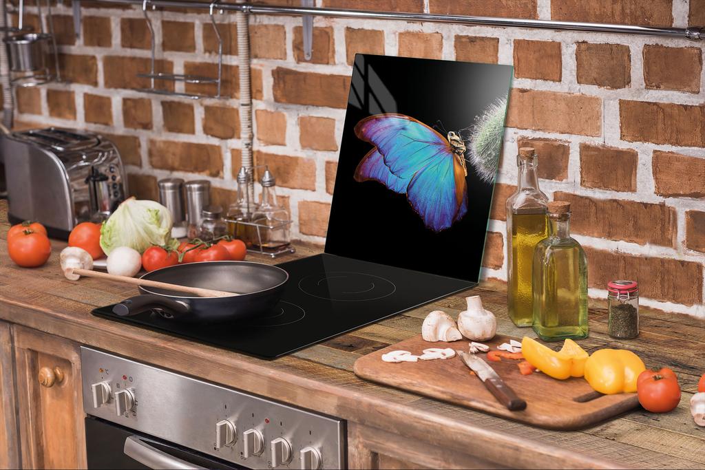 SZKLANA DESKA DO KROJENIA 45x52 MOTYL