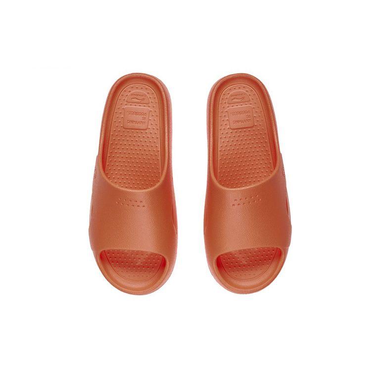 Li Ning повседневные прочные легкие резиновые подошвы EVA бесшумные сандалии для мужчин обувь оранжевый AGAS029-2