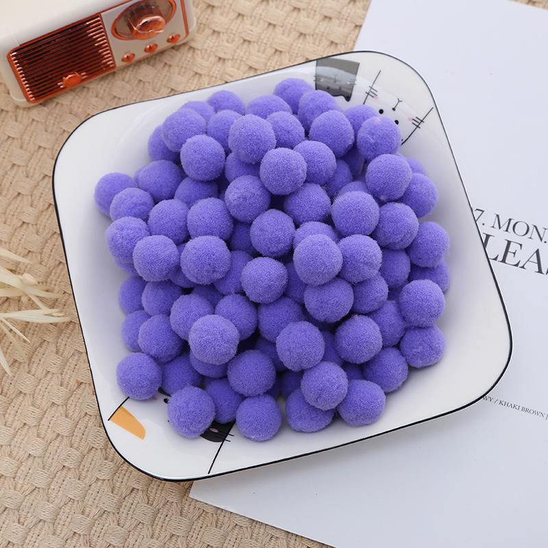 Colorful High Elastic Pom-Pom Embellishments - Free Same Day Shipping, In Stock, DIY Accessories, Large Plush Balls