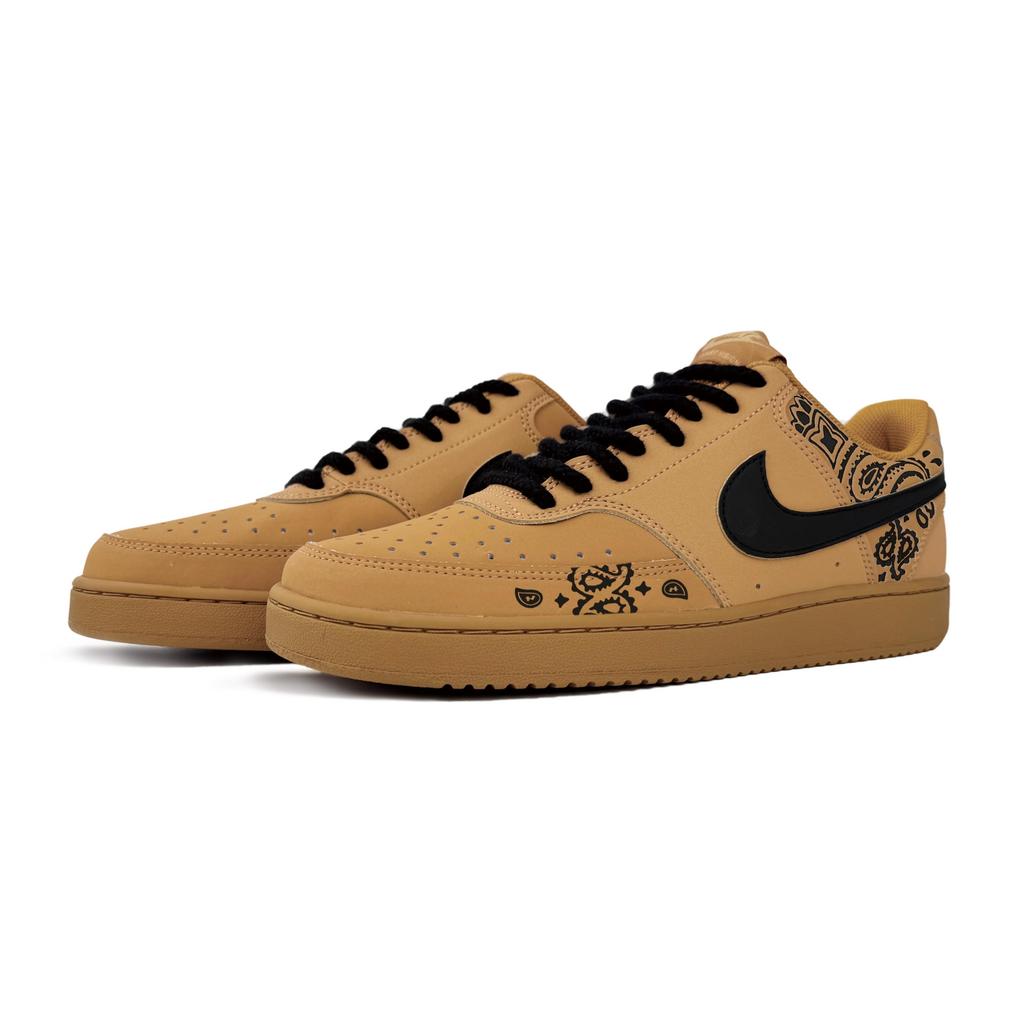 Nike Court Vision 1 Нескользящие Износостойкие Нескользящие Износостойкие Низкие Скейтбордические Кроссовки Унисекс CD5463-200(Команда87-)