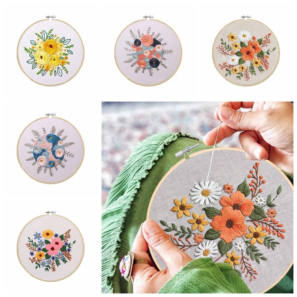 Decor Home Decoration Cross Stitch Kit Set Embroidery Kit Handmade Needle Thread Suit DIY Crafts