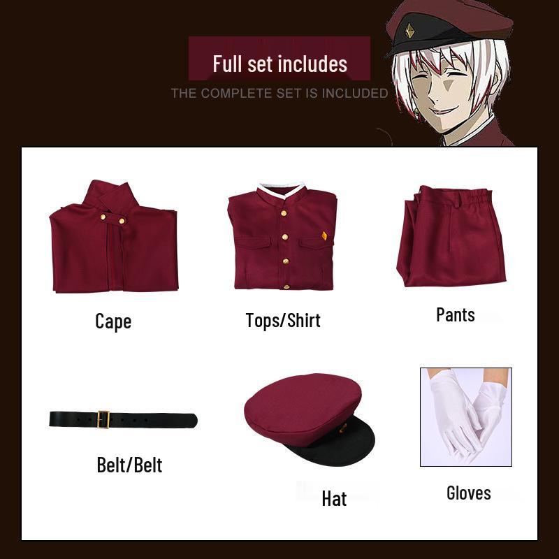 Косплей Костюм Набор Джоно Сайгику и Йоко Фукучи из Bungo Stray Dogs