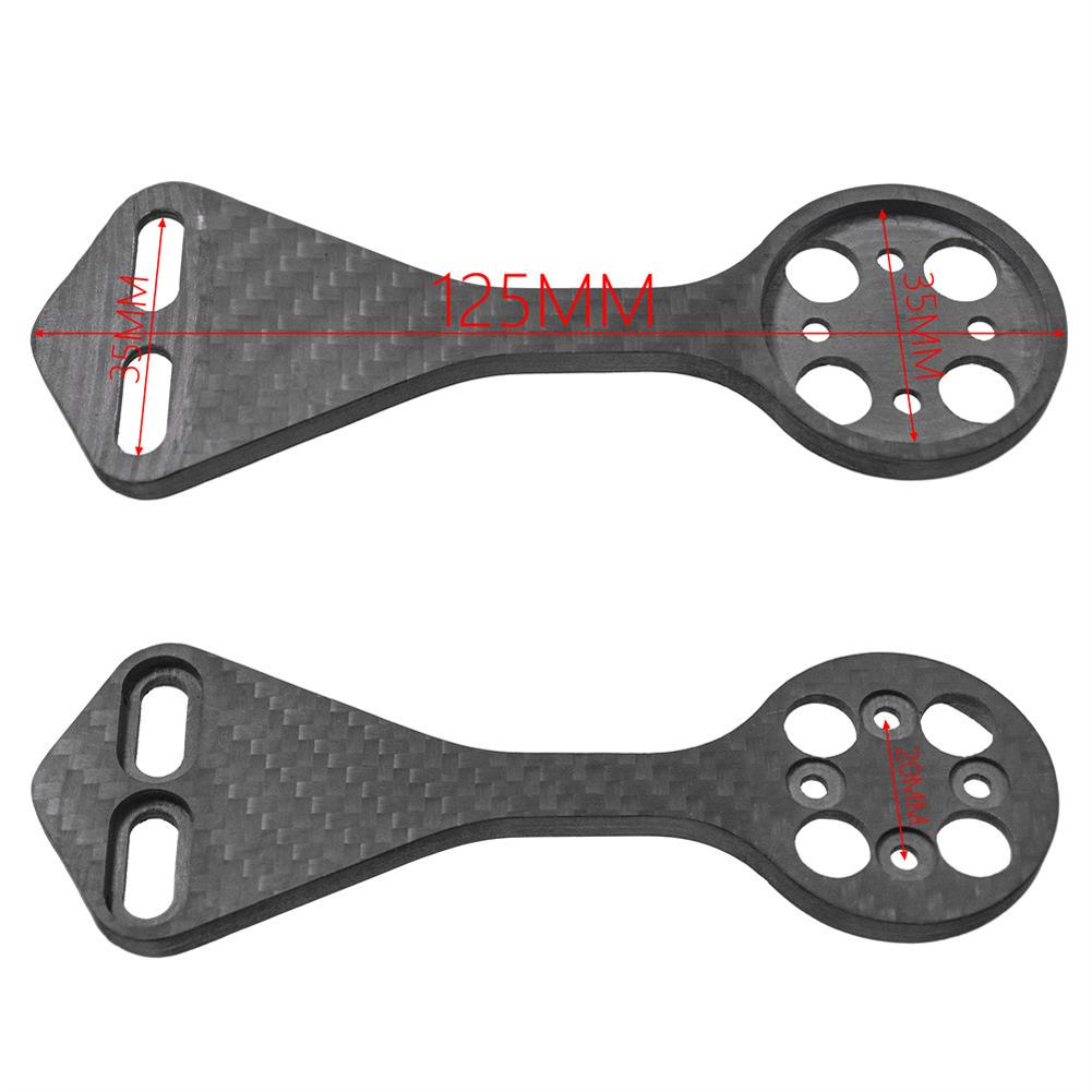 Bike Computer Mount Out Front Mount Carbon Fiber Bicycle Speedometer Bracket for Mountain Bike Road Bike Handlebar