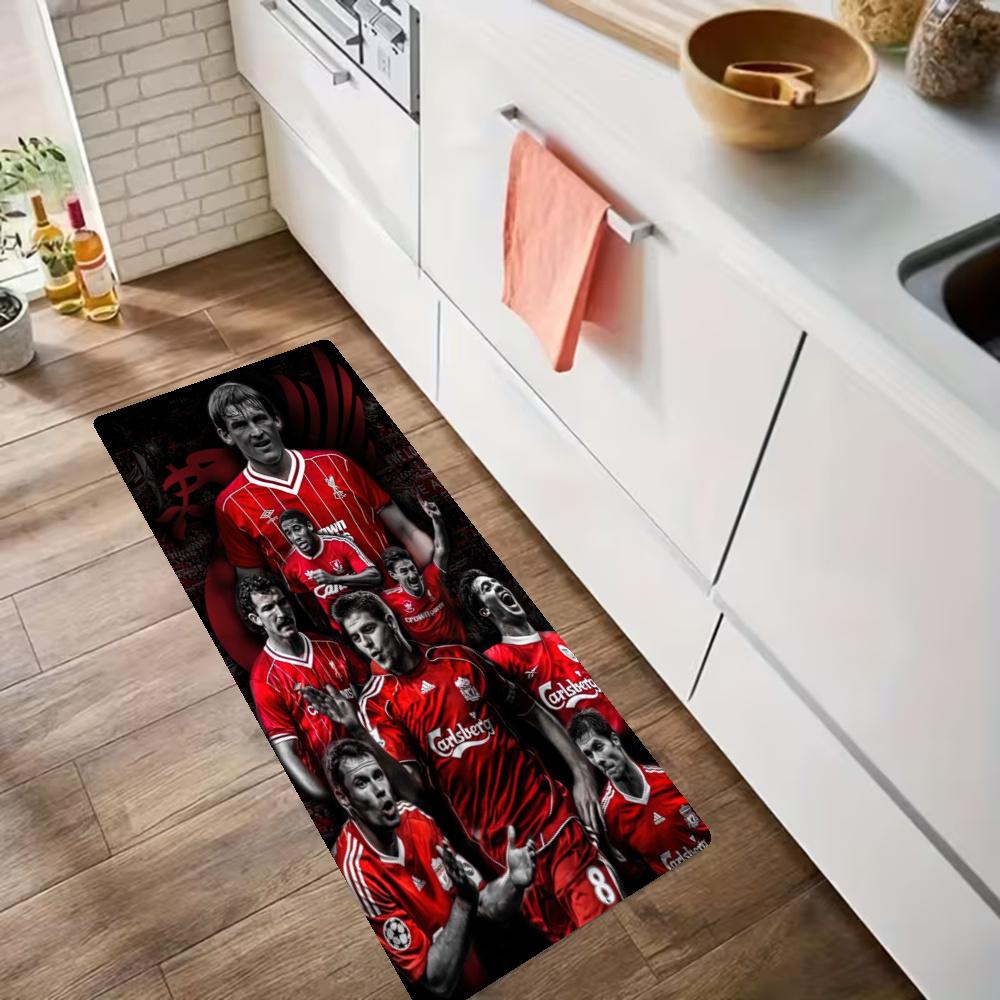 Liverpool Football Club Kitchen Carpet Nonslip Floor Mat Ideal For Indoor And Outdoor Entryway Door Mat Laundry Room Bathroom Foot Mat