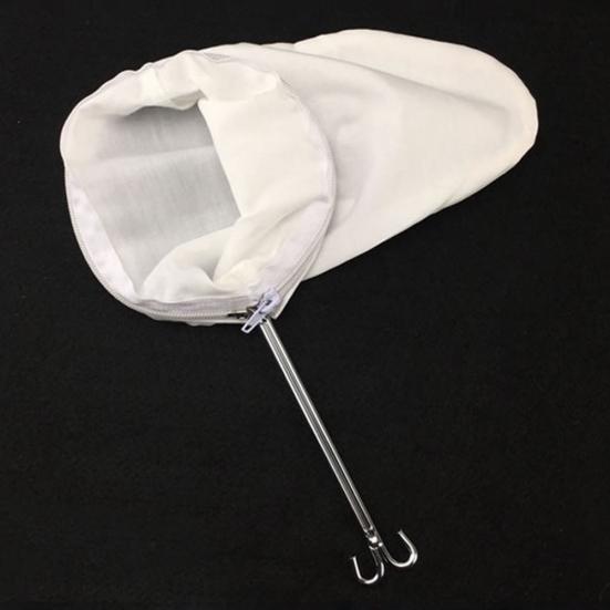 Многоразовый сетчатый фильтр из хлопчатобумажной ткани с ручкой из нержавеющей стали для кофе и чая, распродажа товаров