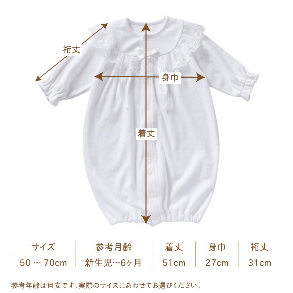 Комплект кремового платья для церемонии из органзы и кружева и для новорожденных, подходит для всех, сделан в размерах 3 предмета (Двустороннее платье по всей поверхности, шляпа, афган)