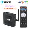 TOX3 Смарт ТВ-бокс Android 11 4 ГБ 32 ГБ Amlogic S905X4 Двойной Wi-Fi 1000M BT4.1 Поддержка AV1 4K 60 кадров/с Медиаплеер