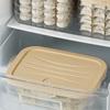 Food-grade Dumpling Storage Box Plastic Refrigerator Storage Box Wonton Freezer  Household