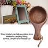 Portable Wooden Cup Hand Carving Wooden Tea Cup Kuksa Wood Coffee Mug  Home