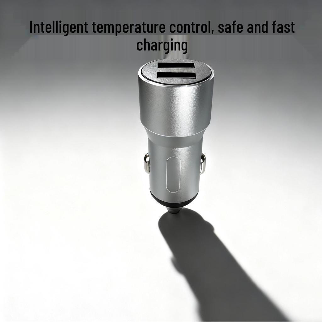 Dual Port Car Charger with Full Protocol and Super Fast Charging - Model TA35