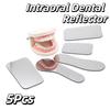 5Pcs/set Glass Intraoral Dental Reflector Double-Sided Mirror Intra Oral Reflector Dentistry